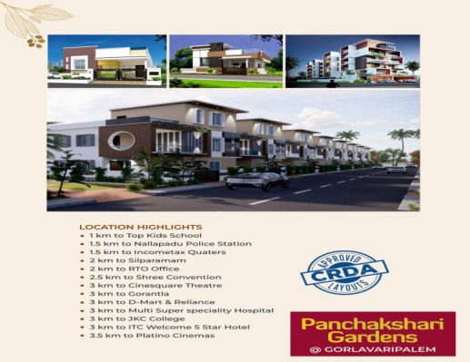 Panchakshari Gardens, Guntur - Premium CRDA Approved Venture