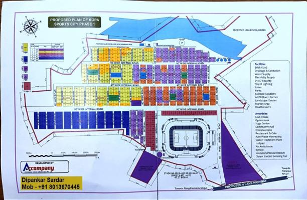 Kopa Sports City, Jalpaiguri - Residential Plots