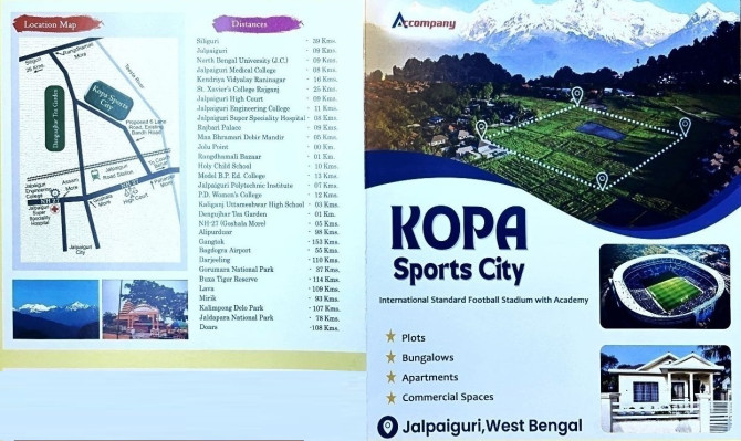Kopa Sports City, Jalpaiguri - Residential Plots