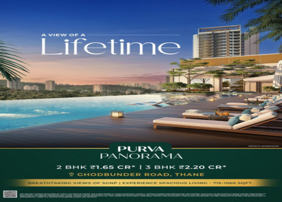 Purva Panorama, Thane - 2/3 BHK Apartment
