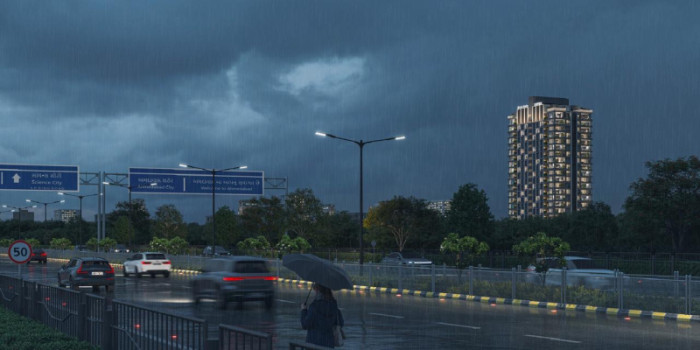 Shrimleela Saffron, Ahmedabad - 2 BHK Apartment