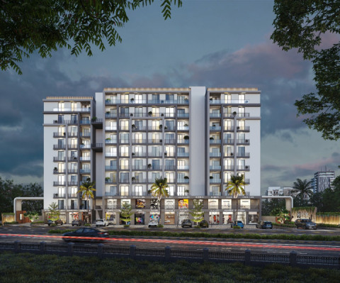 Sagar Heights, Vapi - 2 BHK Apartment