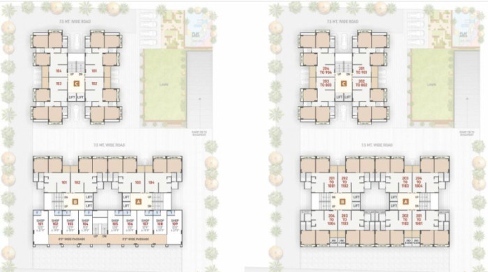 Sahajanand Shayona, Gandhinagar - 2/3 BHK Apartment
