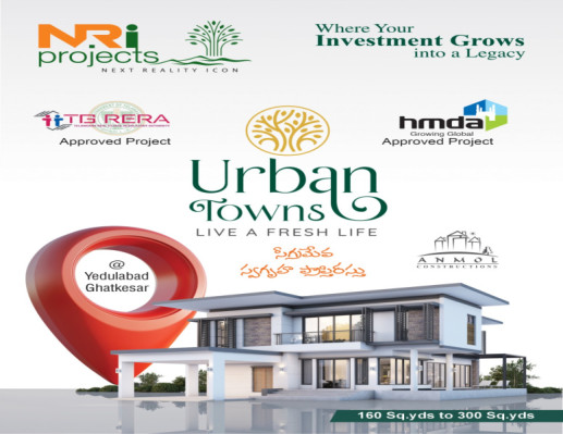 Urban Towns, Hyderabad - Residential Plots