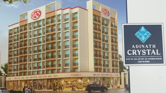 Adinath Crystal, Navi Mumbai - Luxurious 1/2 BHK Builder Floor
