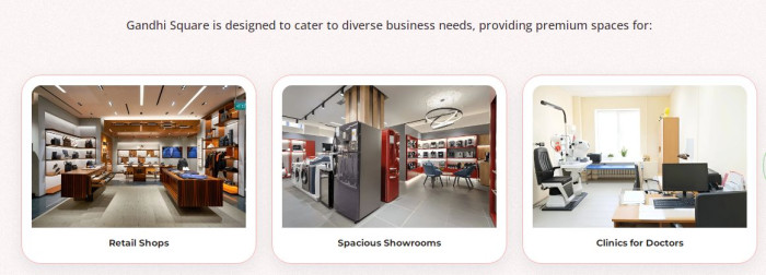 Gandhi Square, Nagpur - Shop-Cum-Office