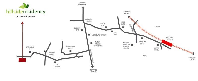 Hill Side Residency, Thane - Residential Apartments