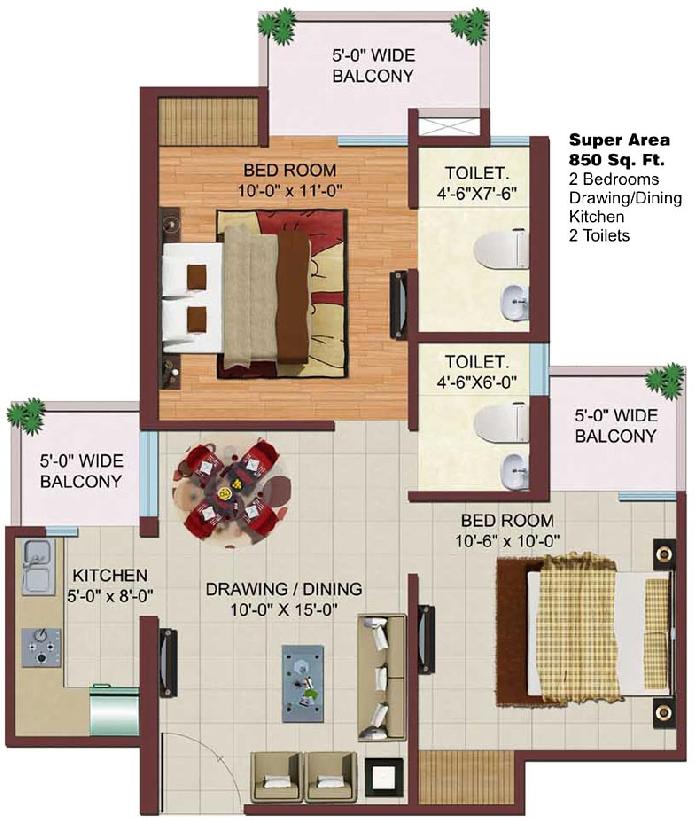 Bulland Calisto, Greater Noida - 2/3 BHK Premium Apartments