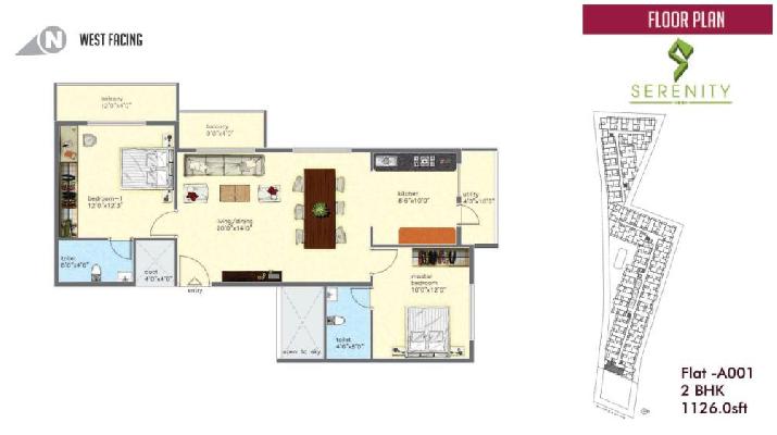 Serenity, Bangalore - 2 BHK & 3 BHK Apartments