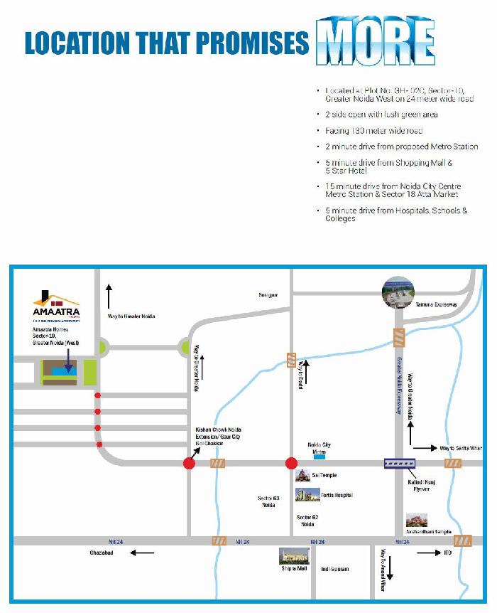Amaatra Homes, Greater Noida - Residential Apartments