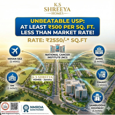 KS Shreeya Homes, Nagpur - Residential Plots