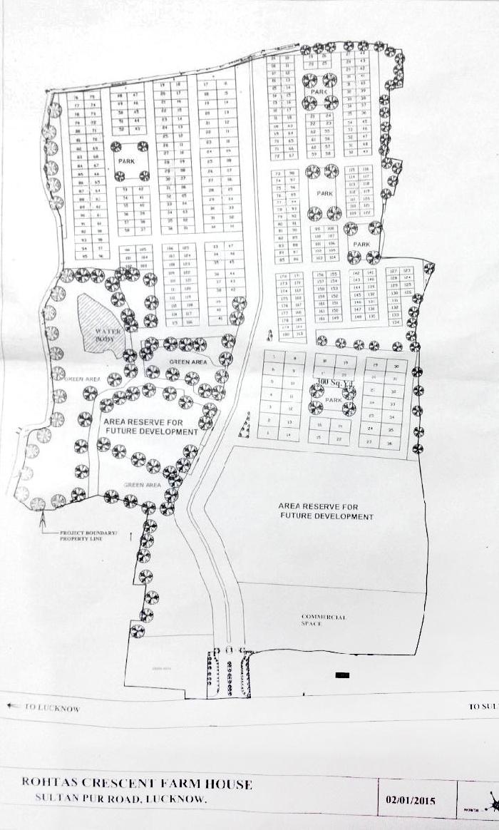 Rohtas Crescent Farm, Lucknow - Residential Land