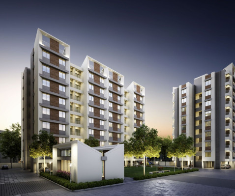 Safal Iris, Vadodara - 2 BHK Apartment