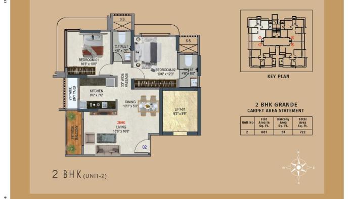 Serenity Heights, Mumbai - 2/3 BHK Apartment
