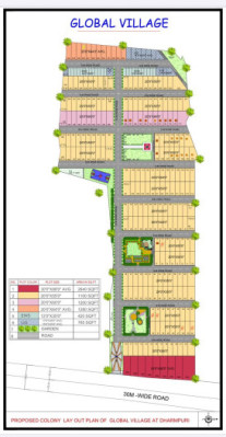 Global Village, Indore - Residential Plots