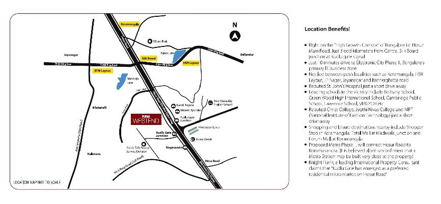 Purva Westend, Bangalore - 2/3/4 BHK Residential Apartments