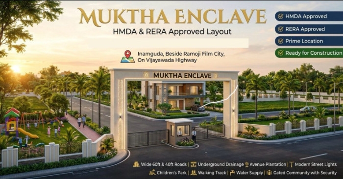 Muktha Enclave, Hyderabad - Residential Plots