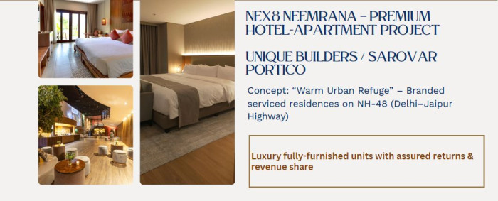 Unique NEX8, Alwar - Studio Apartment