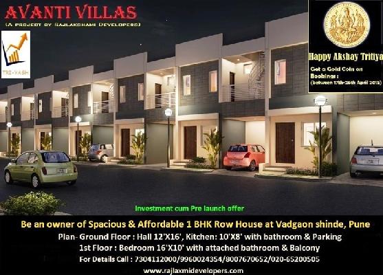 Avanti Villas, Pune - Affordable 1 BHK Row House