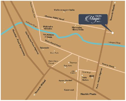 Mantra Magic, Pune - 1/2/ BHK Apartments