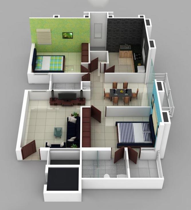 Sanchi Lake Vision, Udaipur - Residential Apartments