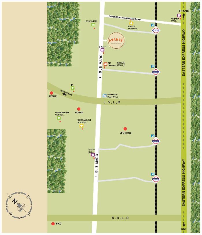 Sheth Avante, Mumbai - 1 BHK / 2 BHK / 3 BHK Appartment