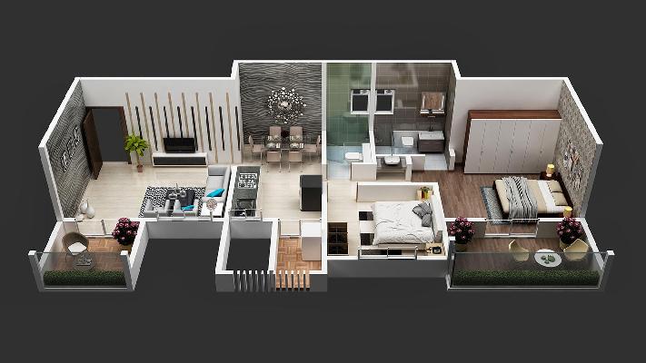 Bluewoods, Pune - 2/3 BHK Apartments