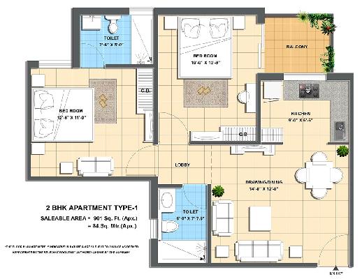 Nimai Hills Neemrana, Alwar - 2 & 3 BHK Residential Apartments