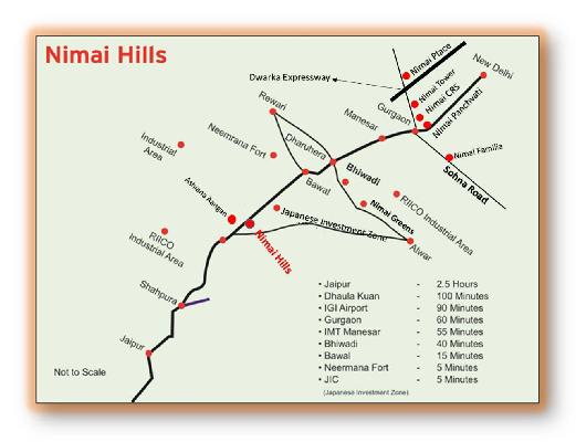 Nimai Hills Neemrana, Alwar - 2 & 3 BHK Residential Apartments