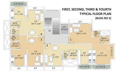 Kulswamini Heights, Thane - 1 RK, 1, 2 Bedroom Apartment