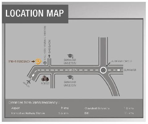 Srishti Residency, Guwahati - Residential Apartments