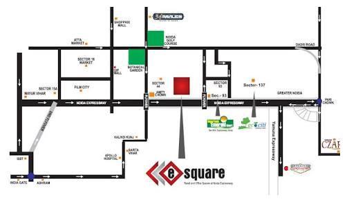 E Square, Noida - Office, Shop and Showroom