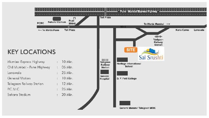 Sai Srushti, Pune - Luxurious 1 & 2 BHK Flats