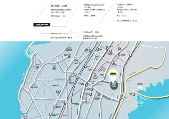 Crescent Bay, Mumbai - 2/3 BHK Apartment