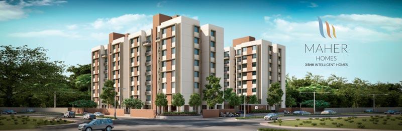 Maher Homes, Ahmedabad - 3 BHK Apartments