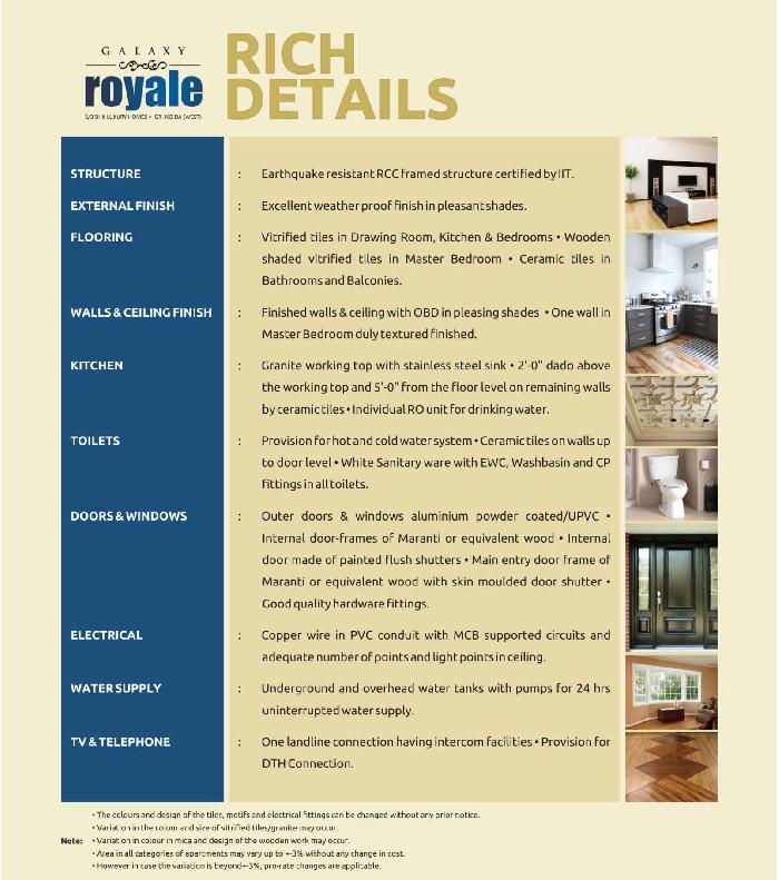 Galaxy Royale, Greater Noida - 2,3 and 4 BHK Apartment