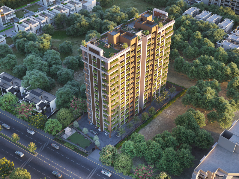 3 BHK Apartment 116 Sq. Yards for Sale in Shantivan, Paldi, Ahmedabad