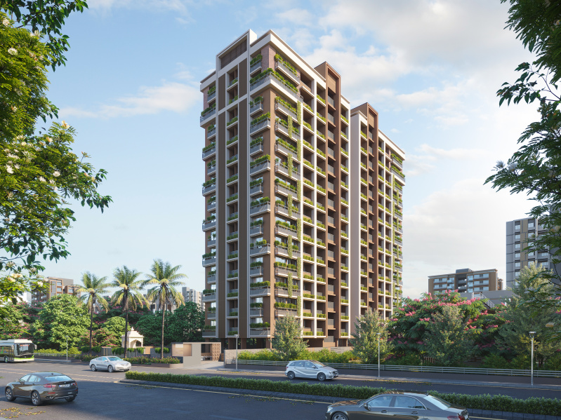 3 BHK Apartment 116 Sq. Yards for Sale in Shantivan, Paldi, Ahmedabad