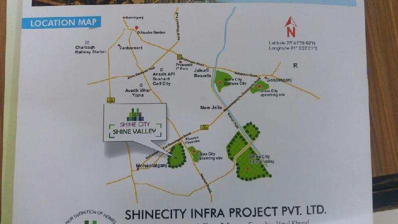  Residential Plot 800 Sq.ft. for Sale in Nagram Road, Lucknow
