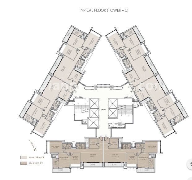 3 BHK Apartment 1667 Sq.ft. for Sale in Oberoi Garden City, Goregaon East, Mumbai