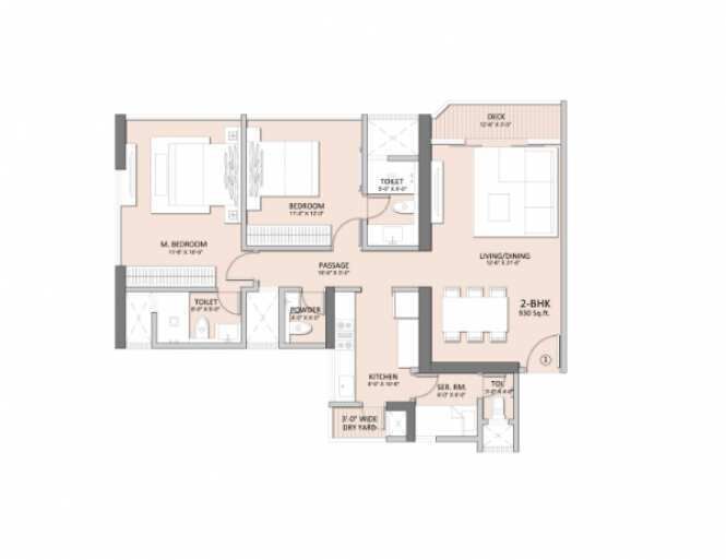 2 BHK 1461 Sq.ft. Apartment for Sale in Sion East, Mumbai