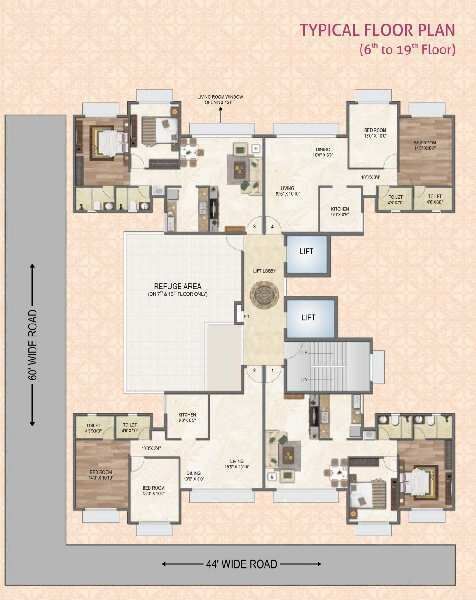2 BHK Apartment 1224 Sq.ft. for Sale in Deonar, Mumbai