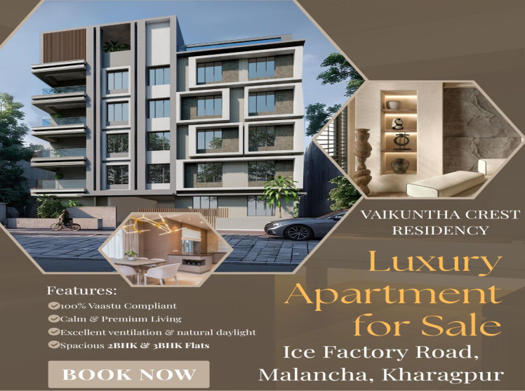 2 BHK 920 Sq.ft. Apartment for Sale in Malancha, Kharagpur