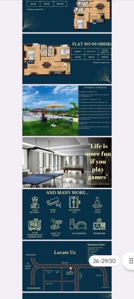 2 BHK Apartment 1200 Sq.ft. for Sale in Paradip, Jagatsinghapur