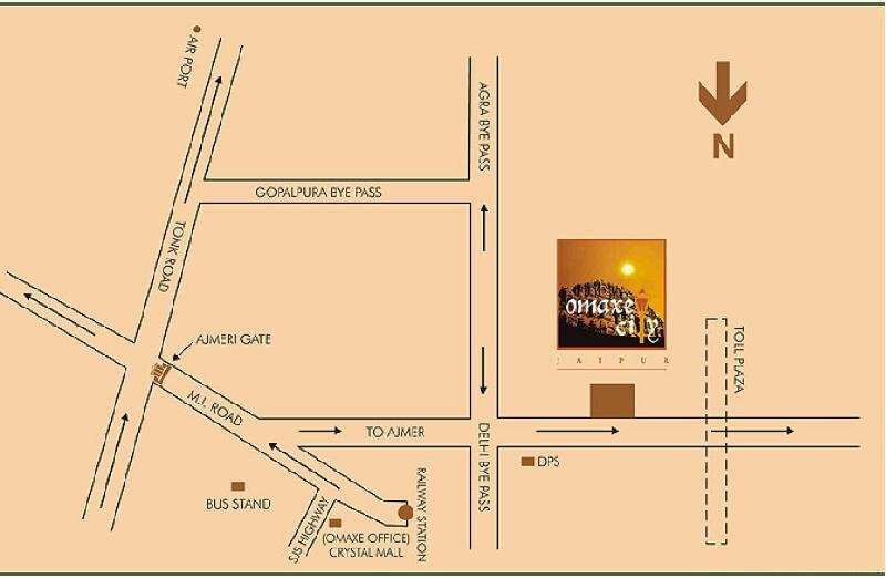  Residential Plot 222 Sq. Yards for Sale in Ajmer Road, Jaipur