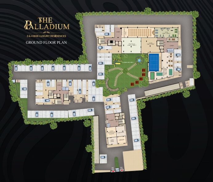 3 BHK Apartment 2075 Sq.ft. for Sale in Jawahar Circle, Jaipur