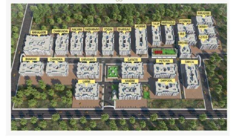 2 BHK Apartment 875 Sq.ft. for Sale in Bhiwandi, Thane