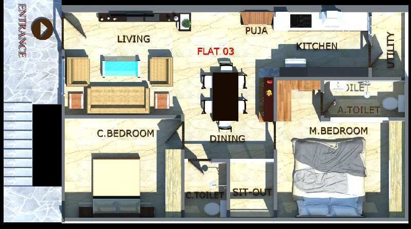 2 BHK Apartment 2850 Sq.ft. for Sale in T Tadepalligudem