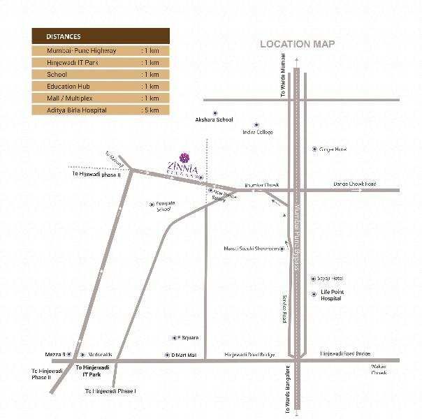 2 BHK Apartment 955 Sq.ft. for Sale in Bhumkar Nagar, Pune