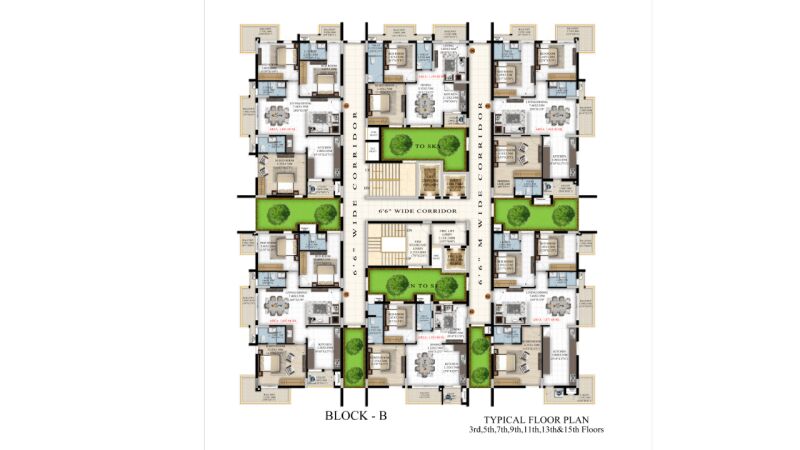 2 BHK Apartment 1193 Sq.ft. for Sale in Bandlaguda Jagir, Hyderabad